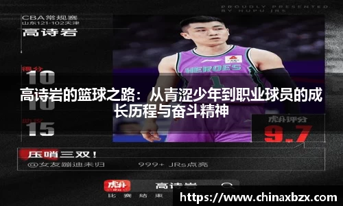 高诗岩的篮球之路：从青涩少年到职业球员的成长历程与奋斗精神